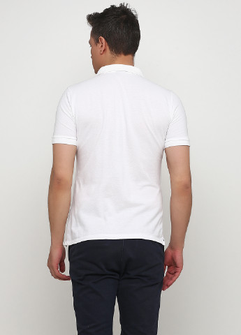 Белая футболка-поло для мужчин John Richmond с надписью