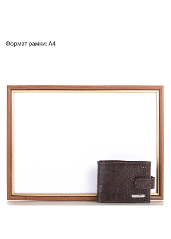 Чоловіча шкіряна візитниця 11х8,2х2 см Karya (212702370)