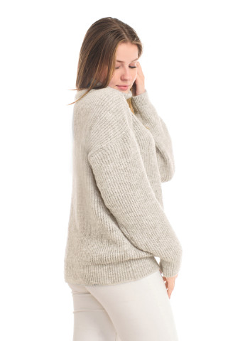 Світло-бежевий зимовий свитер SVTR