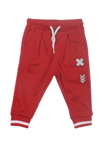 Красные кэжуал демисезонные брюки зауженные Street Gang