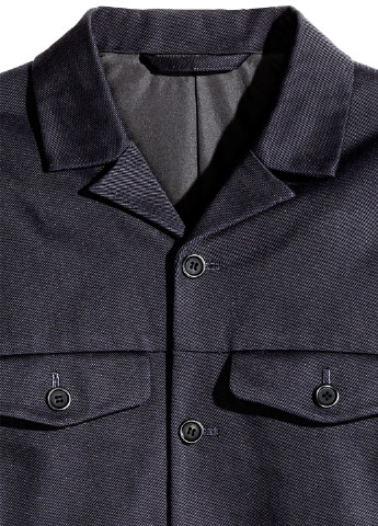 Темно-синяя демисезонная куртка H&M