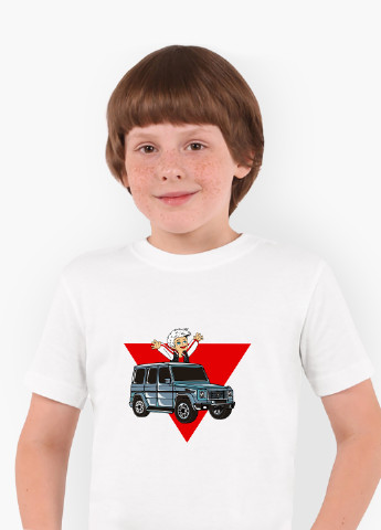 Белая демисезонная футболка детская блогер влад а4 (blogger vlad a4) (9224-2618) MobiPrint