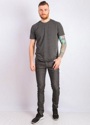 Темно-серые демисезонные джинсы Time of Style