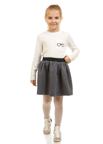 Серая кэжуал юбка Kids Couture со средней талией