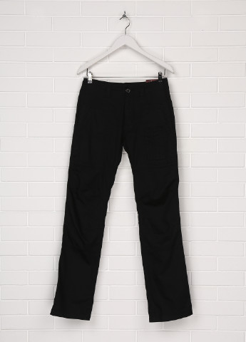 Черные кэжуал демисезонные зауженные брюки Quiksilver