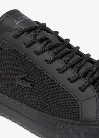 Черные кеды Lacoste POWERCOURT