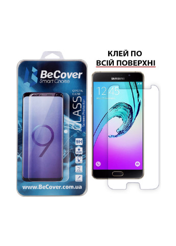 Защитное стекло для Samsung Galaxy A7 2016 SM-A710 Crystal Clear Glass (703482) BeCover для Samsung Galaxy A7 2016 SM-A710 Crystal Clear Glass (703482) (140480881)