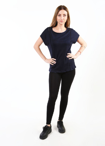 Тёмно-синяя блуза Comma