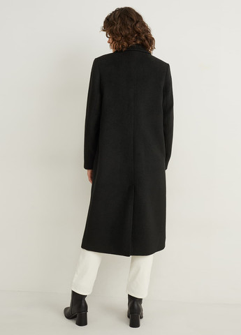 Чорне демісезонне Пальто однобортне C&A