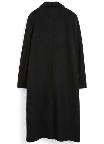 Чорне демісезонне Пальто однобортне C&A