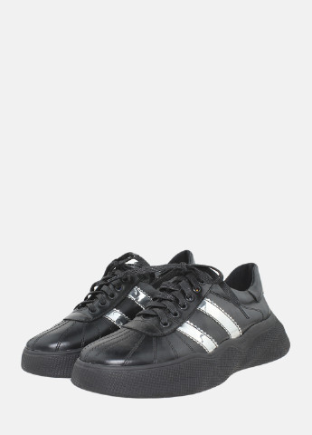 Черные демисезонные кроссовки re6584 черный Emilio
