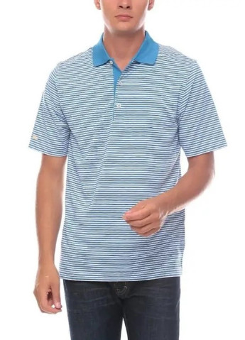 Цветная футболка-поло мужское для мужчин Greg Norman в полоску