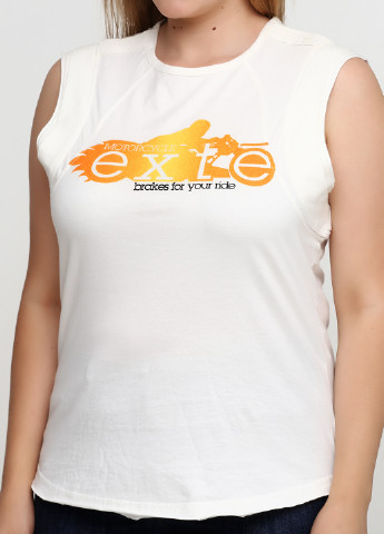 Молочная летняя футболка Exte