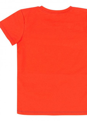 Красная футболка для мальчика (фб870) Бемби