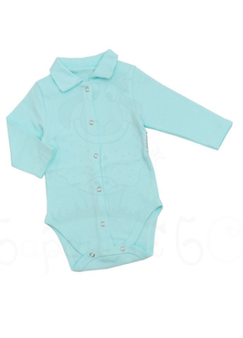 Бирюзовый демисезонный набор в роддом для новорожденного Баранчик БО