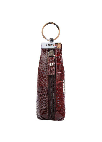 Женская кожаная ключница 15х4х5 см Karya (252414608)