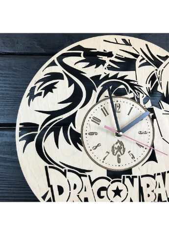 Незвичайний дерев`яний годинник в інтрер`єр «Dragon Ball» 7Arts (253567179)