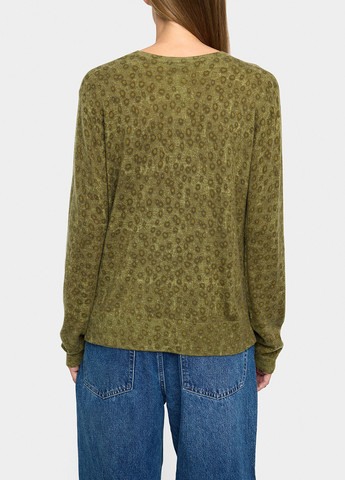 Оливковый демисезонный свитер Parfois