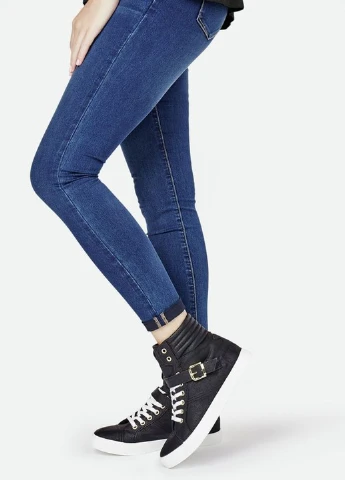 Черные кеды JustFab