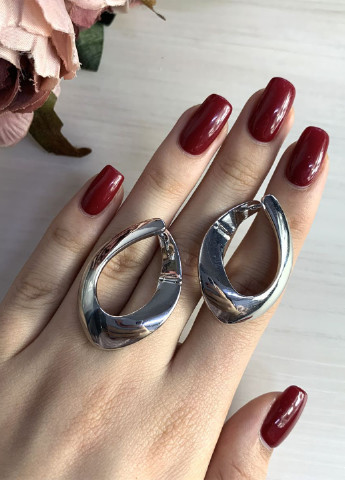 Серьги Silver Flame (186435333)