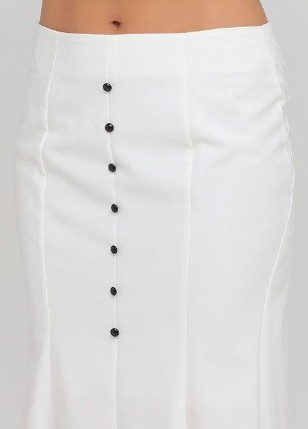 Костюм (жакет, юбка) Angel юбочный однотонный чёрно-белого кэжуал вискоза