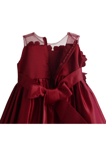 Бордова плаття для дівчинки a princess, бордовий Zoe Flower (240182565)