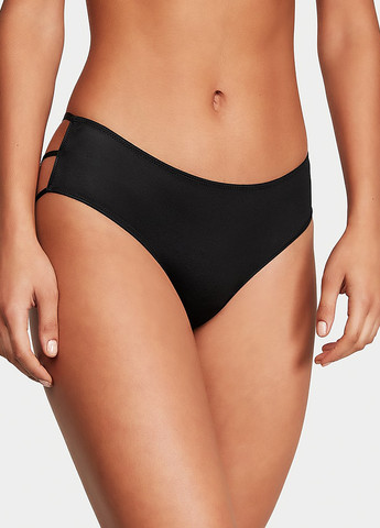 Чорний демісезонний комплект (бюстьє, трусики) Victoria's Secret