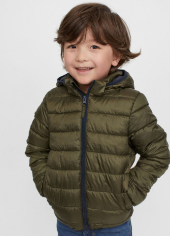 Зелена демісезонна куртка демісезонна для хлопчика H&M