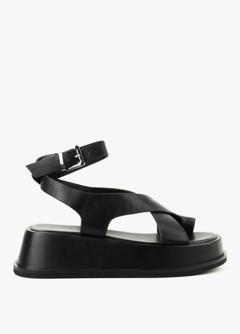 Черные босоножки Le'BERDES с ремешком