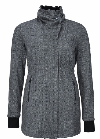 Чорна демісезонна куртка Polarino