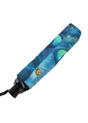 Синя складна парасолька напівавтомат Lamberti (241228263)