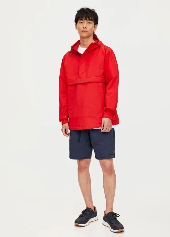 Червона вітровка Pull & Bear