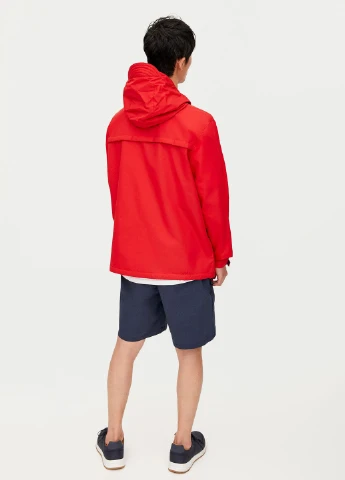 Червона вітровка Pull & Bear