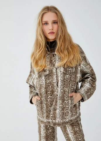 Вітровка,білий коричневий, Pull & Bear (254655676}
