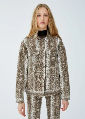 Вітровка,білий коричневий, Pull & Bear (254655676}