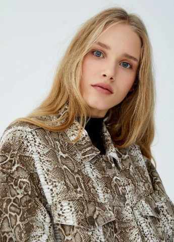 Вітровка,білий коричневий, Pull & Bear (254655676}