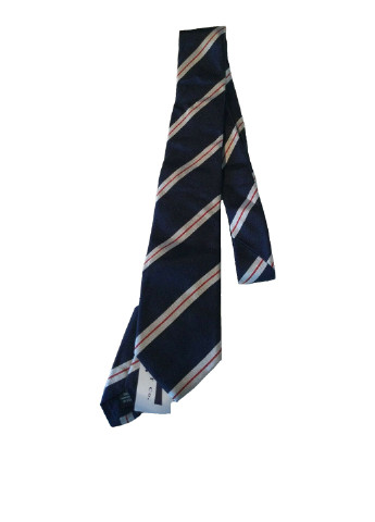 Краватка Guideboat Company стандартний смужка синя шовк