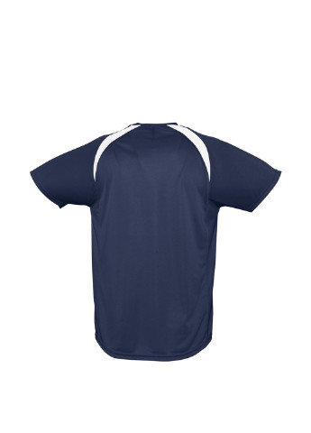 Темно-синяя футболка с коротким рукавом Sol's