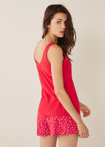 Красная всесезон пижама (майка, шорты) майка + шорты Women'secret