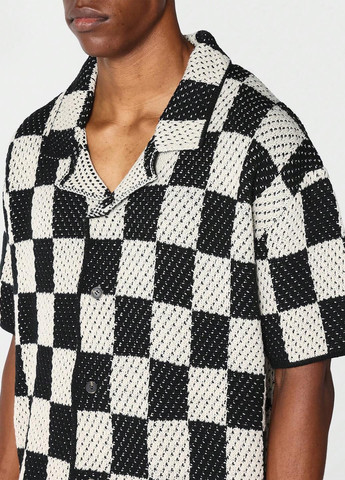 Цветная кэжуал рубашка в клетку SHEIN