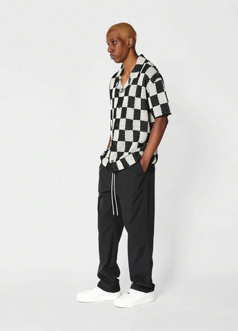 Цветная кэжуал рубашка в клетку SHEIN