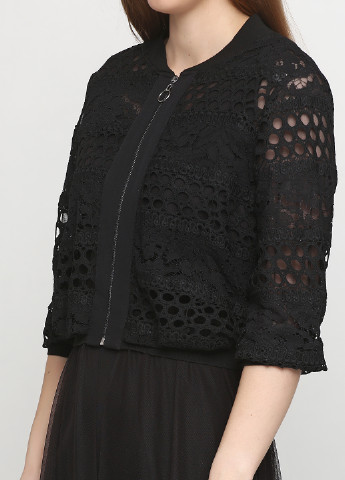 Черный демисезонный комплект (платье, жакет) Victoria'G