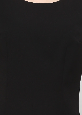 Чорний демісезонний комплект (плаття, жакет) Victoria'G