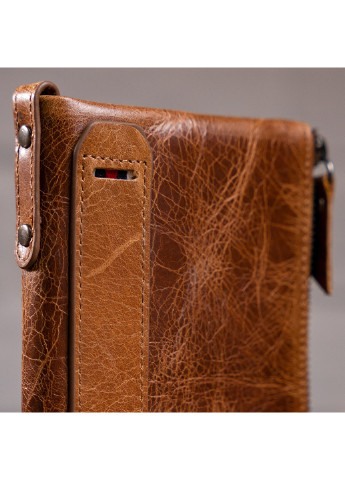 Мужской кожаный кошелек 9х11х2,5 см Vintage (229460524)