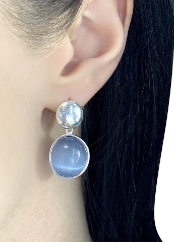 Сережки Silver Flame (152533266)