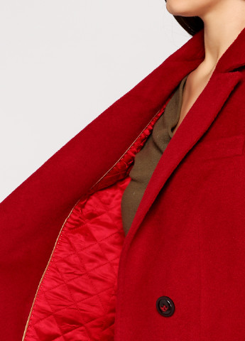 Красное демисезонное Пальто Maresima