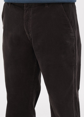 Темно-серые кэжуал демисезонные прямые брюки Reserved