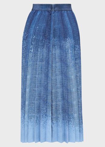 Синяя кэжуал градиентной расцветки юбка Drykorn плиссе