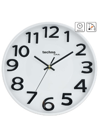 Годинник настінний WT4100 White (WT4100) Technoline (252255501)
