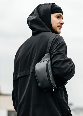 Мужская сумка на пояс (бананка) 22х12х4 см Sambag (252131381)